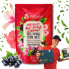 Yerba Mate Yerbador Hibiscus čierne ríbezle s prirodzeným osviežením 300 g