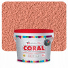 ..SILIKÓNOVÁ FASÁDNA OMIETKA CORAL 1,5mm škrabaná-25kg odtieň LAVA 2