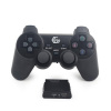 GEMBIRD gamepad JPD-WDV-01, vibrační, bezdrátový, PC/PS2/PS3, USB JPD-WDV-01