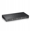 Zyxel GS2220-50-EU0101F sieťové pripojenie Riadený L2 Gigabit Ethernet (10/100/1000) Čierny