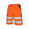 Kraťasy CXS NORWICH, výstražné, pánske, oranžové, veľ. 54