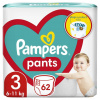 PAMPERS Pants Nohavičky plienkové jednorazové 3 (6-11 kg) 62 ks - JUMBO PACK 8006540069233