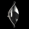 Altavola Design Velo nástenná lampa 1x30 W chrómová-priehľadná LA101/WE1_chrom
