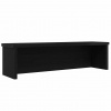 Kuchyňský regál stohovatelný černý 60x15x16 cm kompozit Černý 860501