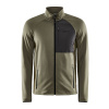 Craft ADV Tech Fleece Thermal Midlayer mikina pánská Barva: Zelená, Velikost: XL