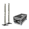 BeamZ Professional BeamZ Pro set 4 DOTBAR CYC1 barre v transportnom kufri s podstavcami - 144 RGB LED - IP65