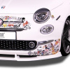 RDX Racedesign přední difusor Vario-X3 Fiat 500 Facelift -- od roku výroby 2016-