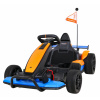 RAMIZ ELEKTRICKÉ AUTÍČKO - Go-kart McLaren Drift - oranžové - 2x150W MOTOR - 24V10Ah BATÉRIA - 2023