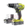 Ryobi R18DD3-220S aku 18 V kompaktní šroubovák/vrtačka + 2x 2Ah baterie + nabíječka ONE+