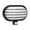 ORNO LED nástenné svietidlo so senzorom LASO 1x60W, E27, čierne [LF-2/B]