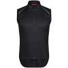 Pánska cyklistická vesta Rapha Men's Brevet Element Gilet - Black/Grey M