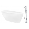 BESCO GOYA VOĽNÝ STOJAN BATHTUB 160X70 AKUMULÁTOROVÝ SIFÓN (BESCO GOYA VOĽNÝ STOJAN BATHTUB 160X70 AKUMULÁTOROVÝ SIFÓN)