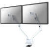 Neomounts FPMA-D750DWHITE2 2-násobný stolový držiak monitoru 25,4 cm (10) - 81,3 cm (32) naklápací + nakláňací, výškovo nastaviteľný, otočný; FPMA-D750DWHITE2