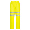 PORTWEST HI-VIS ECO EC40 / Reflexné ECO nohavice do pása - HV žltá 33