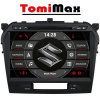 TomiMax Suzuki Vitara Android 14 autorádio s WIFI, GPS, USB, BT HW výbava: 8 Core 4GB+64GB PX HIGH