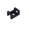 KAPSC 5 káblové sedlo čierne pre pásky šírka max. 4,8mm