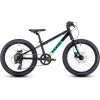 Dětské kolo Cube Acid 200 Disc black´n´green 2024