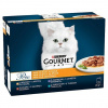 Gourmet Perle morka, tuniak, kačica, jahňa 12 x 85 g