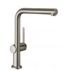 Hansgrohe M54 Drezová batéria Talis s výsuvnou koncovkou, vzhľad nehrdzavejúcej ocele 72808800-HG