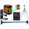 Krížový laser - Neo 20M Cross Laser Green + Pole Station Stastation + CASE (Krížový laser - Neo 20M Cross Laser Green + Pole Station Stastation + CASE)