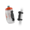 Fľaša s držiakom FIDLOCK BOTTLE TWIST SET DETSKÝ ORANGE/BLUE 450ml + UNI BASE