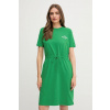 Bavlnené šaty Tommy Hilfiger WW0WW45529 zelená XS