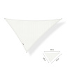 Shadow Comfort Slnečný Trojuholník nepravidelný SHADOW 3 x 3,5 x 4m - 250g Farba: Arktická Biela