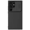 Pancierované puzdro Nillkin CamShield Pro s krytom fotoaparátu pre Samsung Galaxy S24 Ultra - čierne