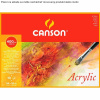 Skicár Canson - akrylový blok 400g/m 24x32cm 10listov lepený