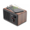 CARNEO W100 Rádio DAB+,FM,BT,Wireless charge WOOD 8588007861937 Carneo
