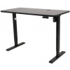 Výškovo nastaviteľný elektrický stôl BestBerg BBAT-14BB / rozmer 140x70 cm / výška 93,4-125,4 cm / čierny