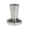 MOTTA Tamper Easy 58 mm strieborný tamper / kávový ubijak z hliníka
