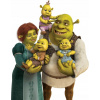 CUKROVÁ TLAČ jedlý obrázok na tortu Cukrová hmota Rozprávka Film Rodina Shrek + MENO