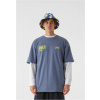 Lost Youth Tee - Sunset Filters - violablue L