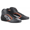 Topánky Alpinestars Tech-1 K Start V2, Asfalt/čierna/oranžová fluo