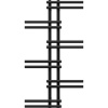 Mexen Jari kúpeľňový radiátor 1005 x 550 mm, 339 W, čierny - W115-1005-550-00-70