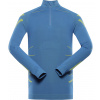 Alpine Pro Seam Pánske funkčné spodné tričko s dlhým rukávom MUNB091 vallarta blue XL-XXL