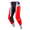 kalhoty TECHSTAR OCURI, ALPINESTARS (oranžová/šedá/fialová/žlutá, vel. 32) M171-0204-32