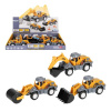 CreativeToys Stavebný stroj na spätný chod - 3 druhy