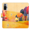 Flip pouzdro iSaprio - Xiaomi Redmi Note 10 Pro - Autumn Forest - kapsičky na karty (Knížkový flip kryt, obal, pouzdro iSaprio na mobil Xiaomi Redmi Note 10 Pro - Autumn Forest - 360° ochrana telefonu