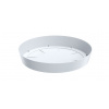 PROSPERPLAST podložka pod kvetináč 12,5cm LOFLY PPLF125-S449 biela plastová