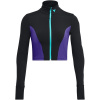 Under Armour Project Rock Cropped Gym Jacket Womens Black 12 (M)
