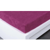 XPOSE® Detská froté plachta Exclusive - nachová 60x120 cm, Froté