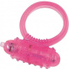 Vibračný krúžok Ružový silikón