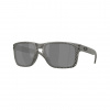 OAKLEY - okuliare Holbrook Matte Grey Ink Fingerprint / Prizm Black Polarised Lenses XL