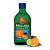 MOLLERS Omega 3 rybí olej ovocná príchuť 250 ml 250 ml olej