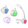 DOTYKOVÁ LED DESKOVÁ LAMPA 256 + RGB NAPÁJANIE (DOTYKOVÁ LED DESKOVÁ LAMPA 256 + RGB NAPÁJANIE)