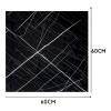 Nástenný obklad PVC UV | 60x60cm V1 - PVC panel: Balenie 6ks