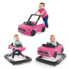 BRIGHT STARTS Chodítko 3v1 Ford Mustang Pink 6m+, do 12 kg 11212-1