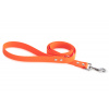 Firedog BioThane Vodítko 25 mm 1,2 m s rúčkou & D-krúžkom oranžové